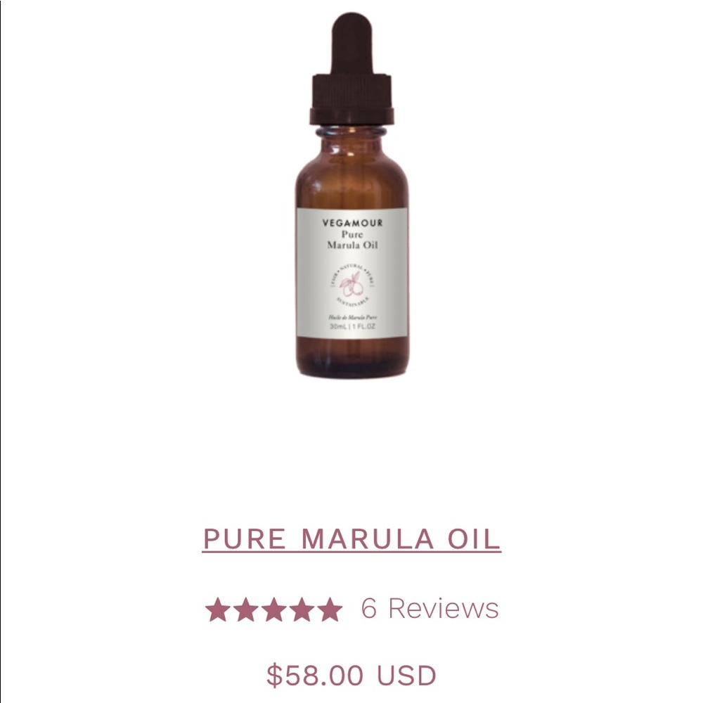 Vegamour Pure Marula Oil - NEW